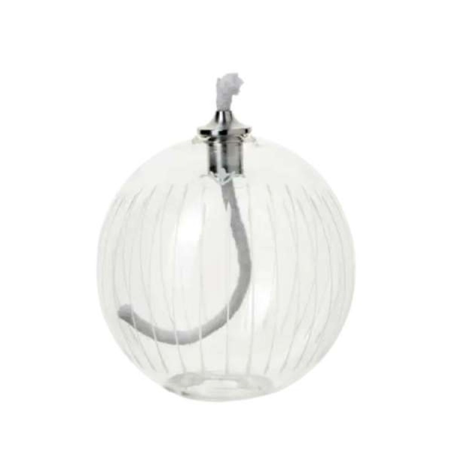 Homewares * | Affari Lampe A Huile En Verre