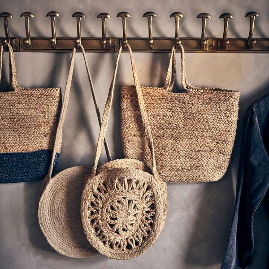 Womens * | Affari Handwoven Jute Bag