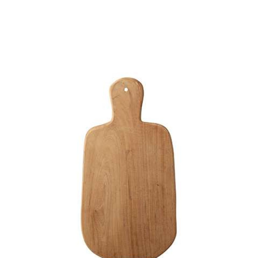 Homewares * | Affari Natural Teak Wood Right Cutting Board