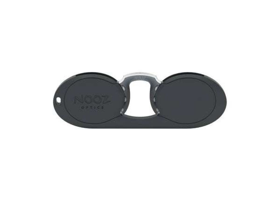 Mens * | Nooz Occhiali Lettura Senza Aste Forma Ovale Nero +2,5