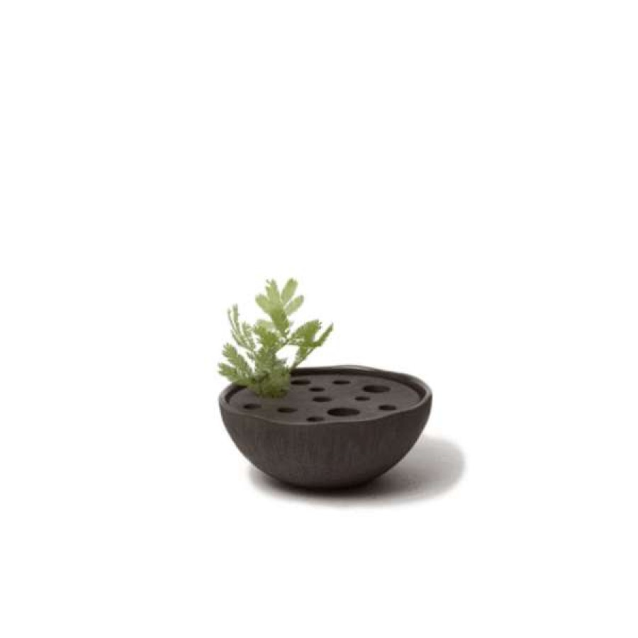 Homewares * | Lindform Straw Vase | Medium Black