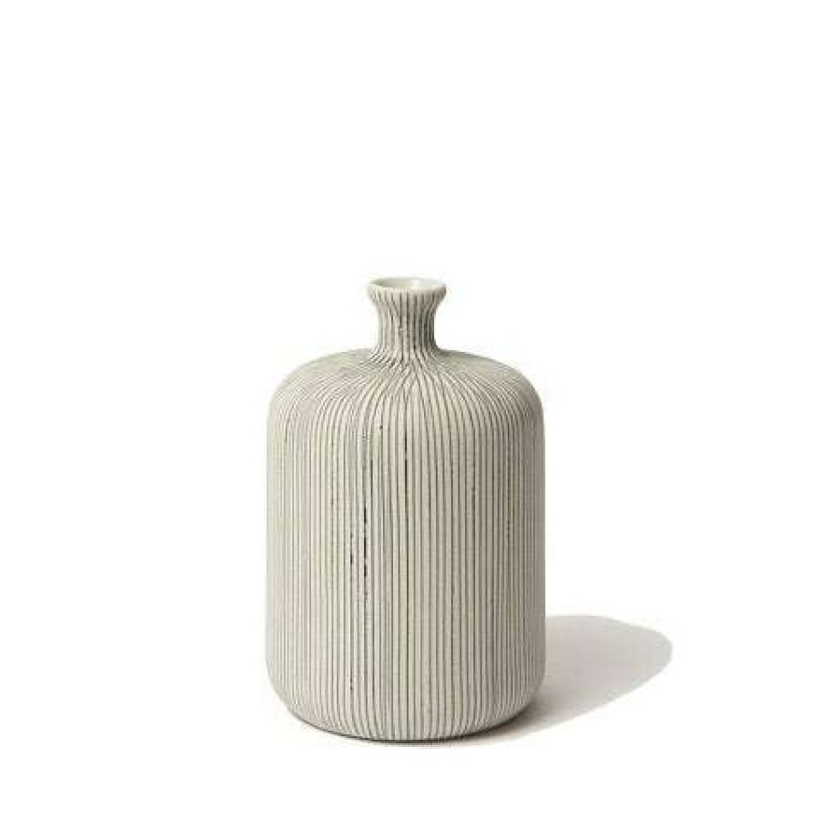 Homewares * | Lindform Bottle Vase Medium In Grey