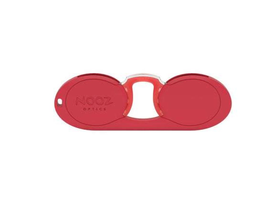 Mens * | Nooz Occhiali Lettura Senza Aste Forma Ovale Rosso-Tomato +2