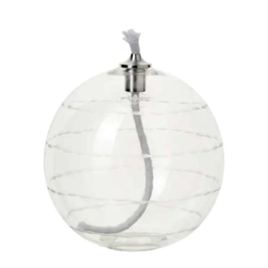 Homewares * | Affari Lampe A Huile En Verre