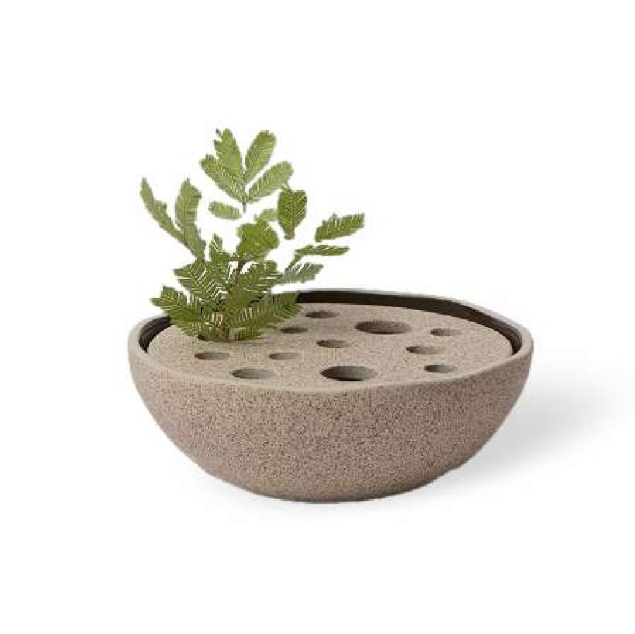 Homewares * | Lindform Straw Vase Sand Medium