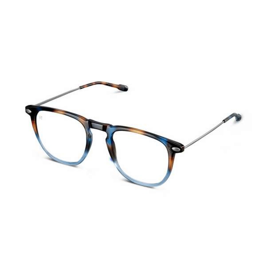 Womens * | Nooz Reading Glasses +2 Tortoise Navy Dino With Case Nooz