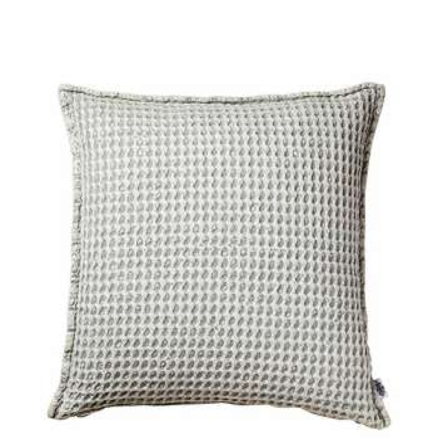 Homewares * | Affari Cushion Cover 50X50Cm In Light Grey Worn Out Cotton