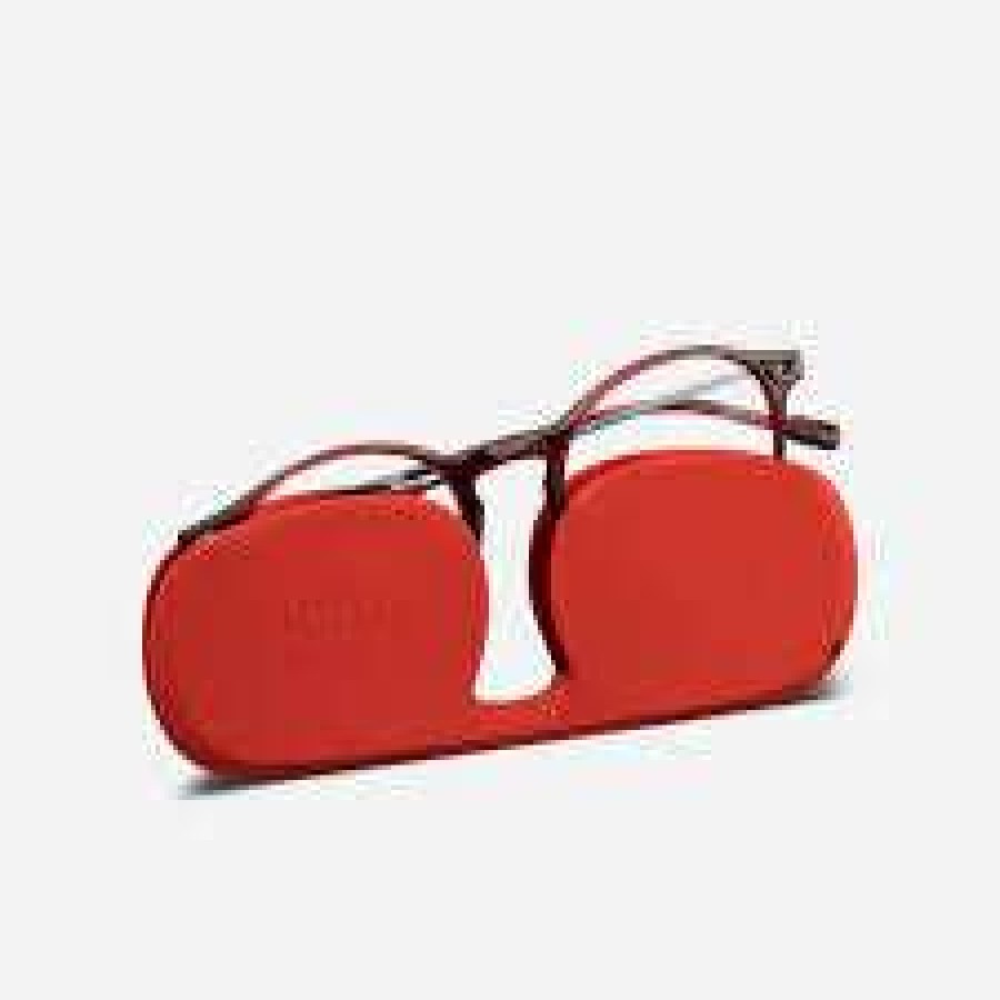 Mens * | Nooz Reading Glasses +1 Red Nooz Cruz Essentials