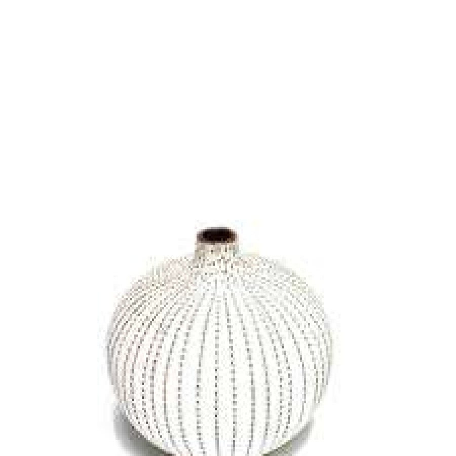 Homewares * | Lindform Bari Small Brown Dots Vase