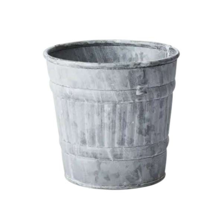 Homewares * | Affari Cache Pot Metal Gris