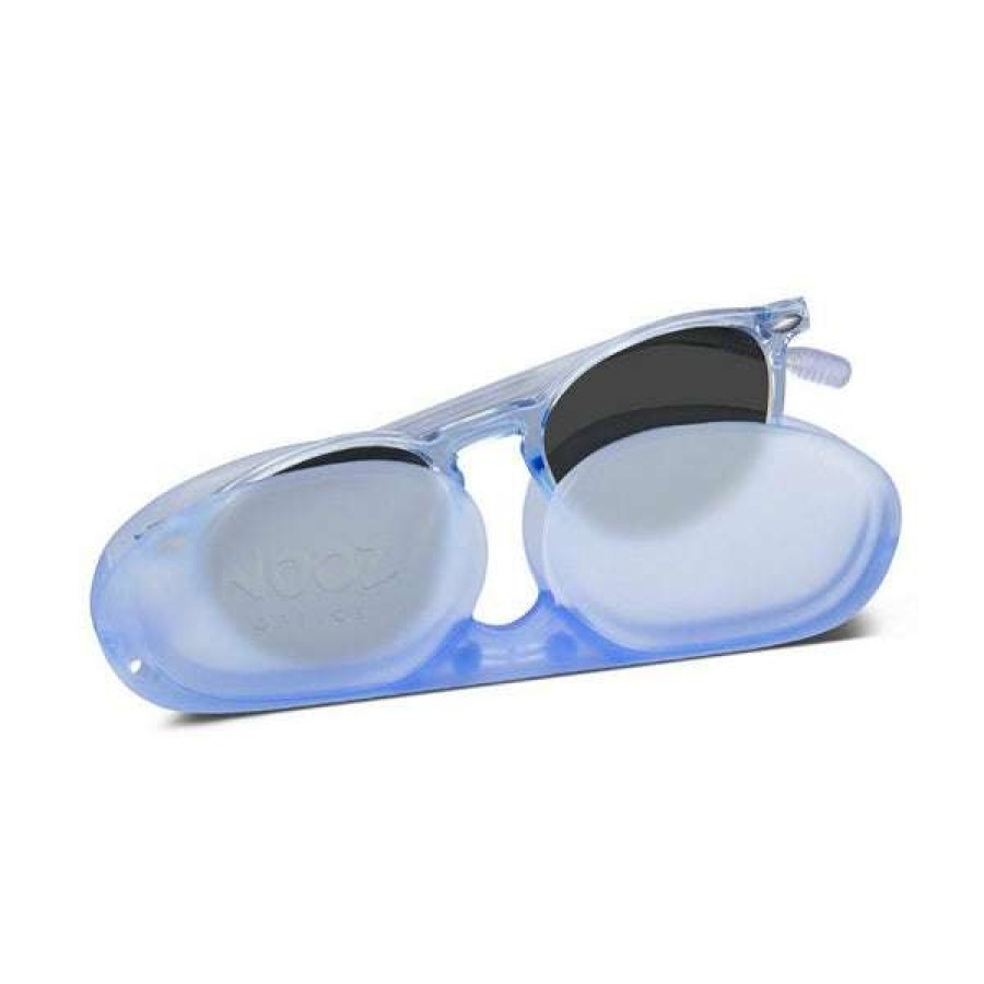 Kids * | Nooz Cruzy Sunglasses Light-Blue Kids Large Polarized Durable