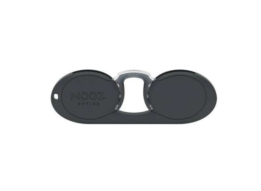 Mens * | Nooz Occhiali Lettura Senza Aste Forma Ovale Nero +2