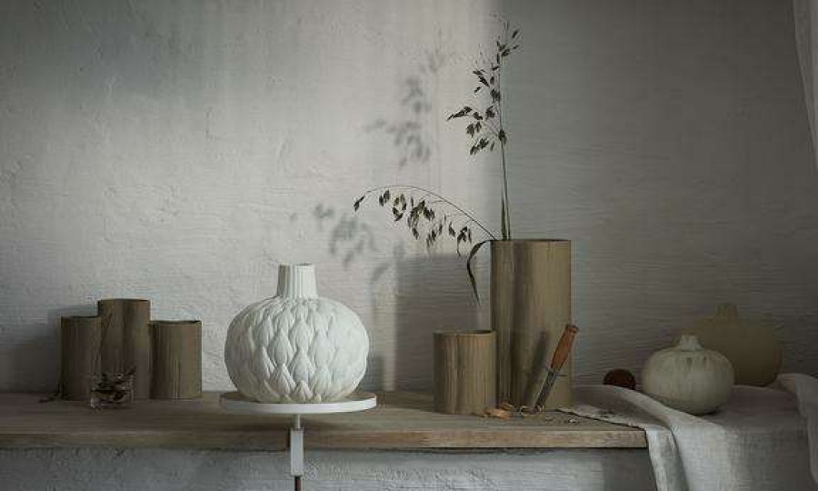 Homewares * | Lindform Stam No 3 Cream White Vase