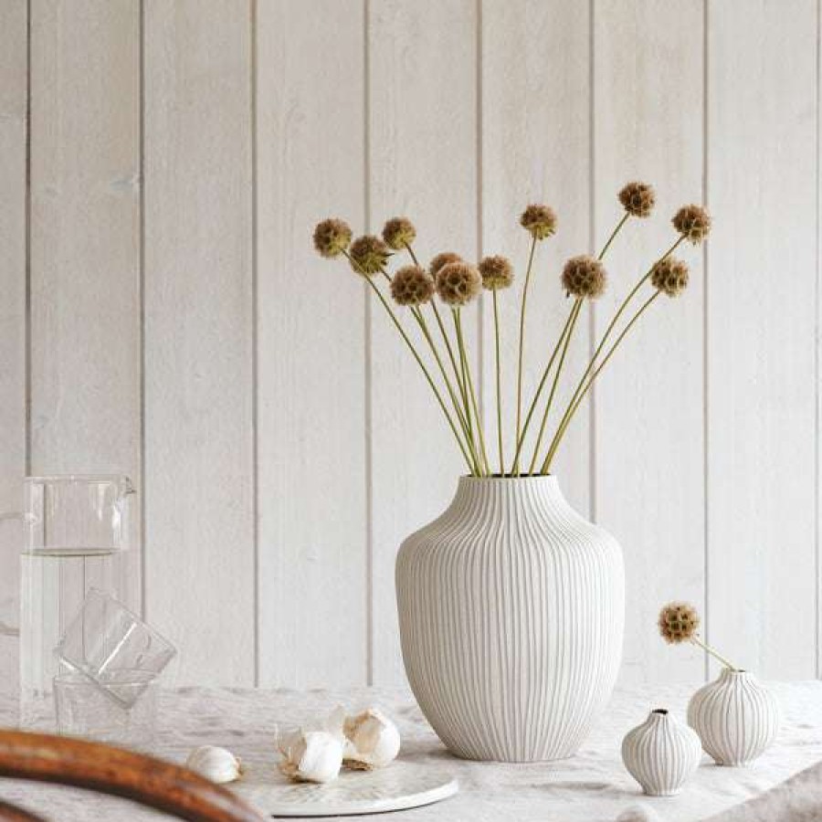 Homewares * | Lindform Kyoto Sandstone Stripe Vase