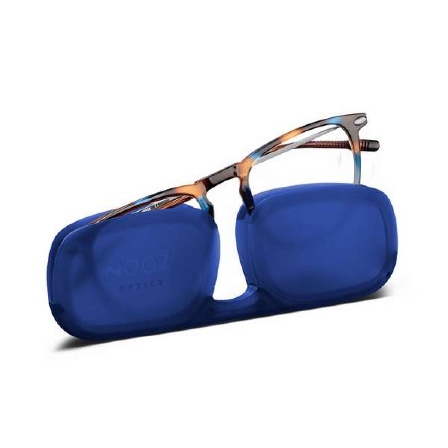 Womens * | Nooz Reading Glasses +2.5 Tortoise Navy Dino With Case Nooz