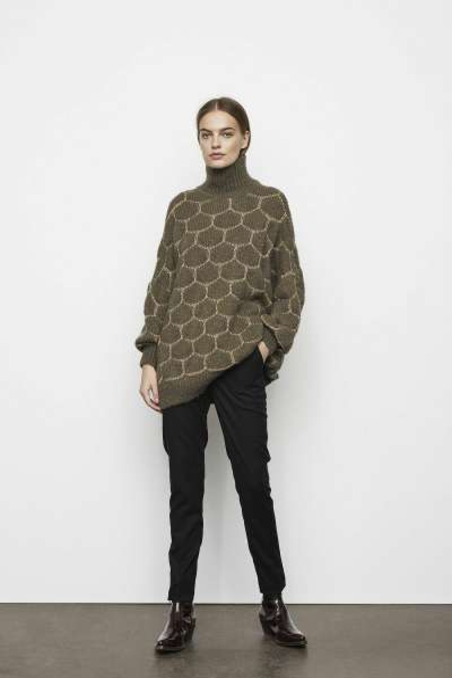 Womens * | Rabens Saloner Honey Cora Knit Sweater