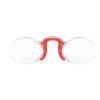 Mens * | Nooz Occhiali Lettura Senza Aste Forma Ovale Rosso-Tomato +1