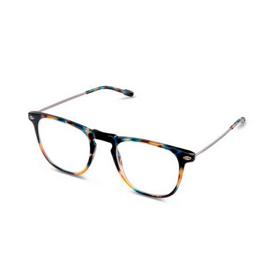 Womens * | Nooz Blue Light Glasses +1 Dark Tortoise Dino With Case Nooz