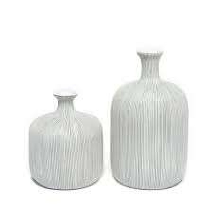 Homewares * | Lindform Medium Grey Bottle Vase