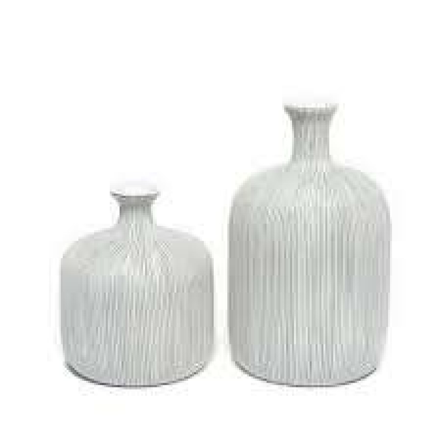 Homewares * | Lindform Small Grey Bottle Vase