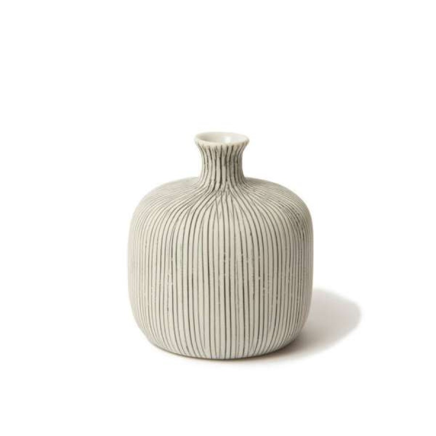 Homewares * | Lindform Small Grey Bottle Vase