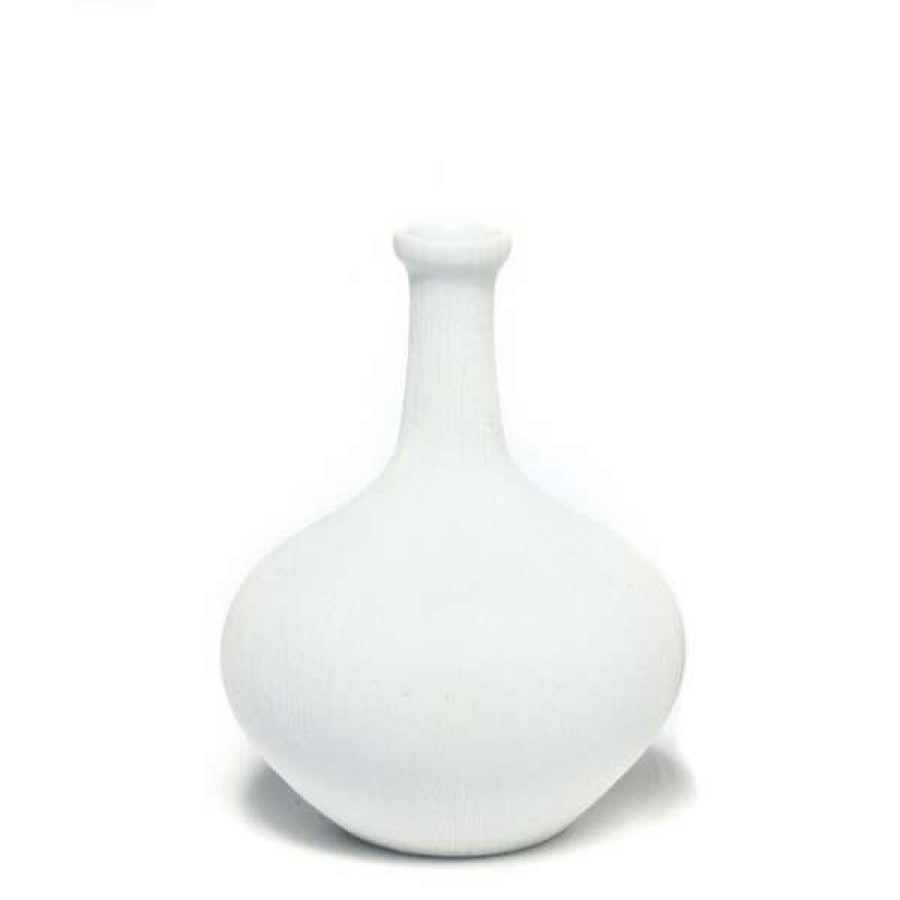 Homewares * | Lindform Small White Athen Vase