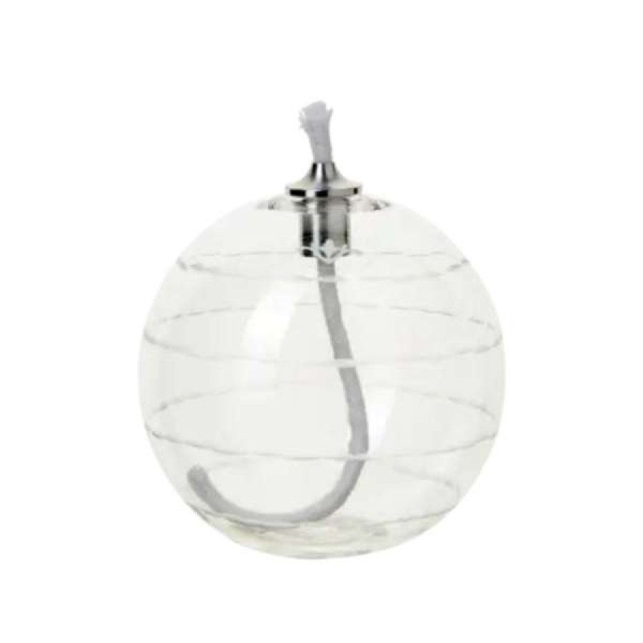 Homewares * | Affari Lampe A Huile En Verre