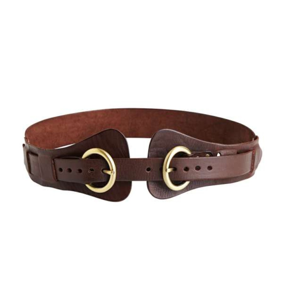 Womens * | Rabens Saloner Adi Double Buckle Waist Belt