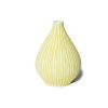 Homewares * | Lindform Kobi Vase | Yellow Stripe