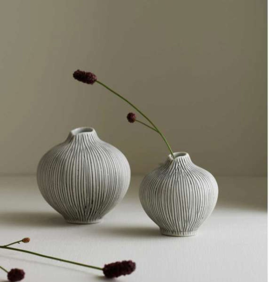 Homewares * | Lindform Vase Line Small Grey