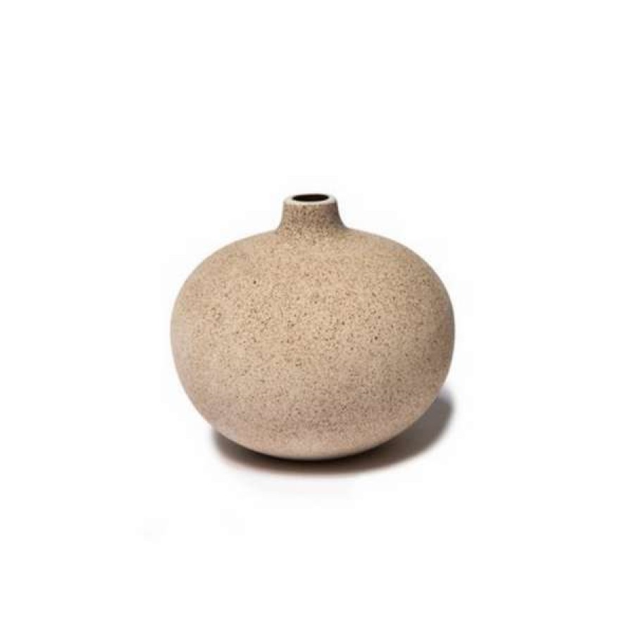 Uncategorized * | Lindform Small Bari Vase In Dark Sand