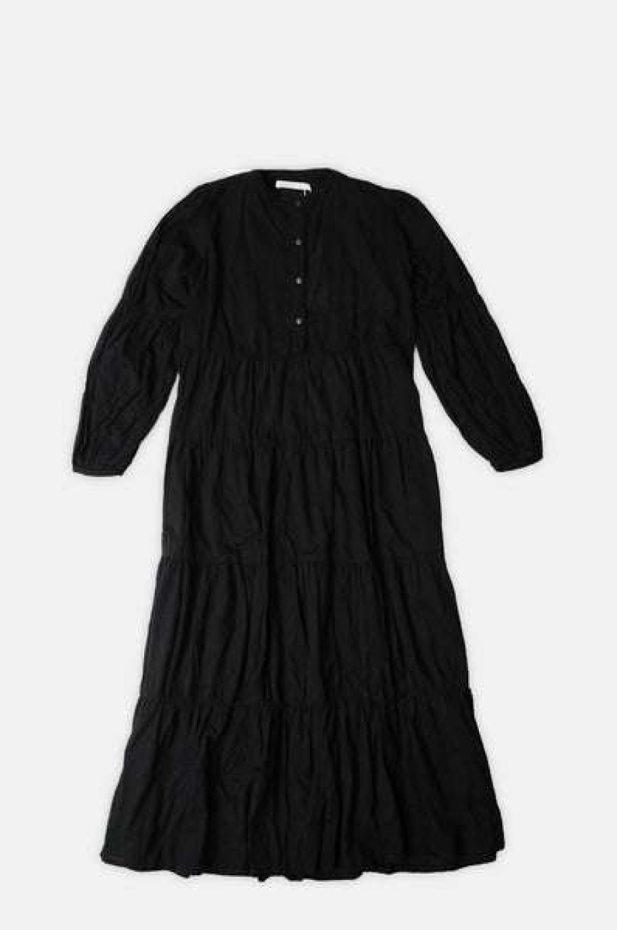 Womens * | Rabens Saloner Eloise Long Dress Black