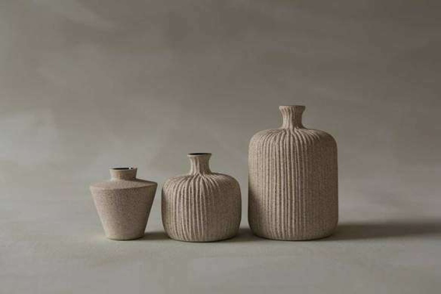 Homewares * | Lindform | Bottle Vase | Light Sand