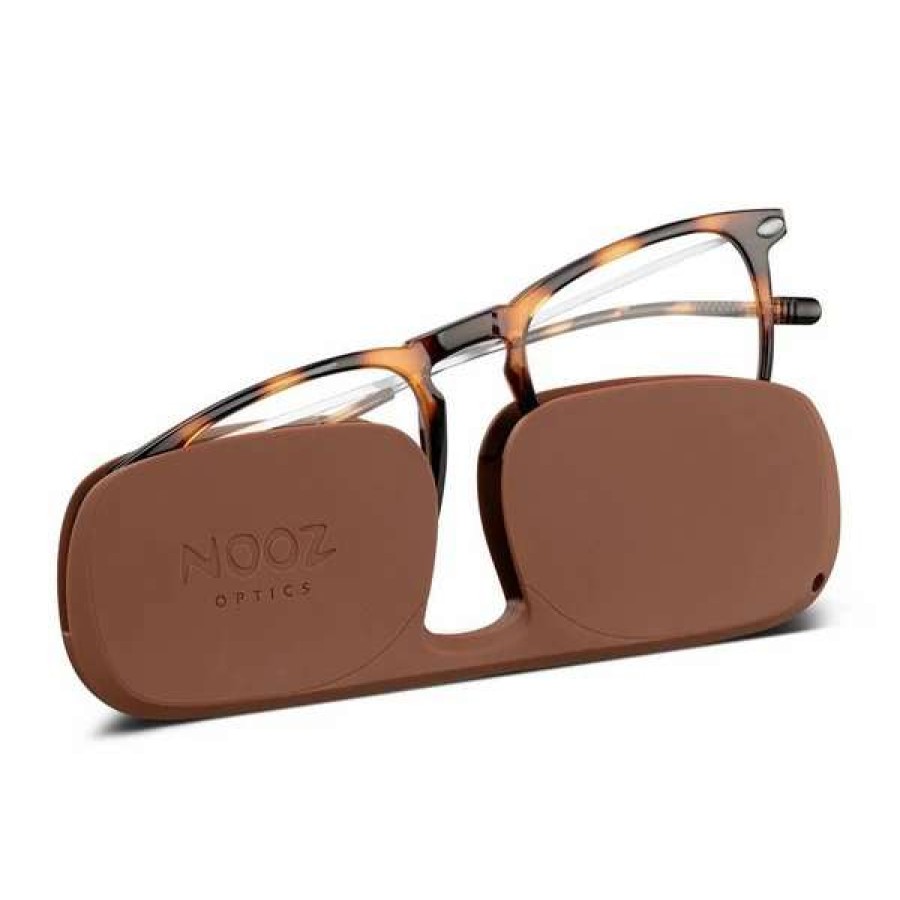 Womens * | Nooz Reading Glasses +3 Tortoise Dino Nooz Essentials