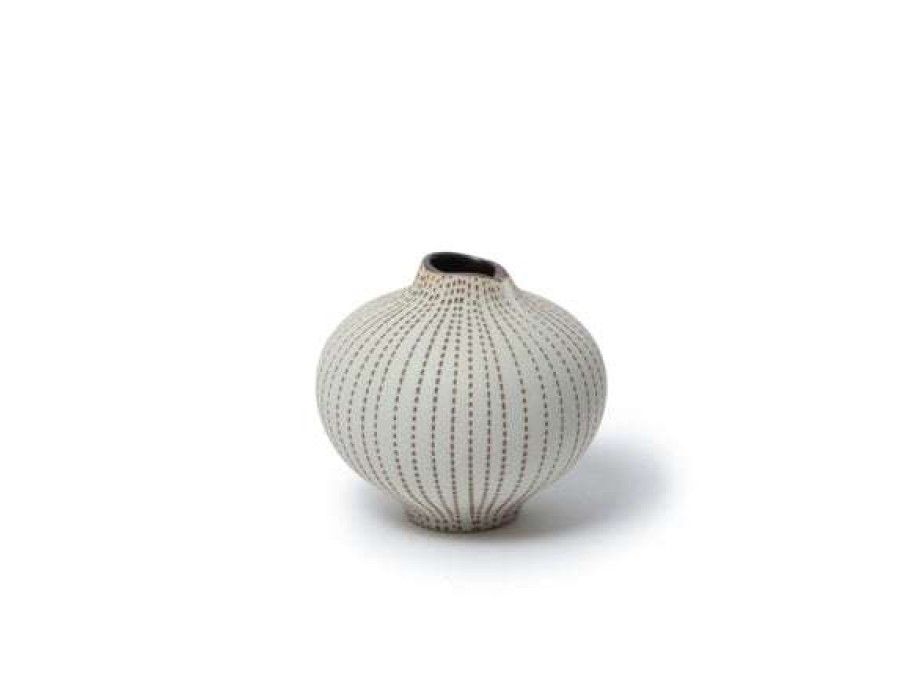 Homewares * | Lindform Brown Dots Vase Medium