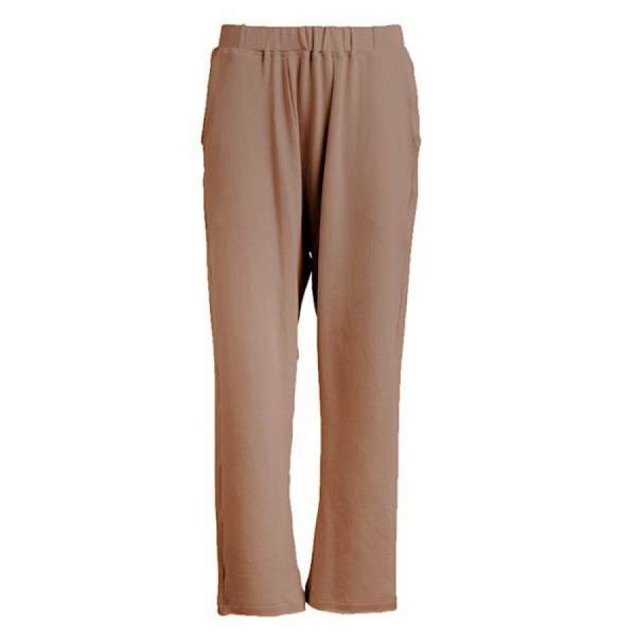 Womens * | Rabens Saloner Tobacco Lana Loopback Pants Raw