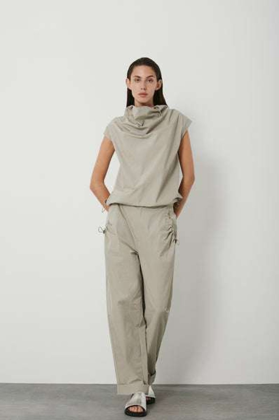 Womens * | Rabens Saloner Stefania Pants Grey