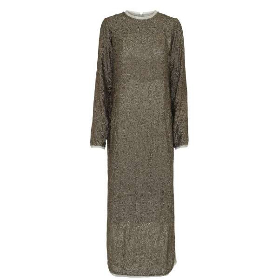 Womens * | Rabens Saloner Eri Sequinned Long Dress