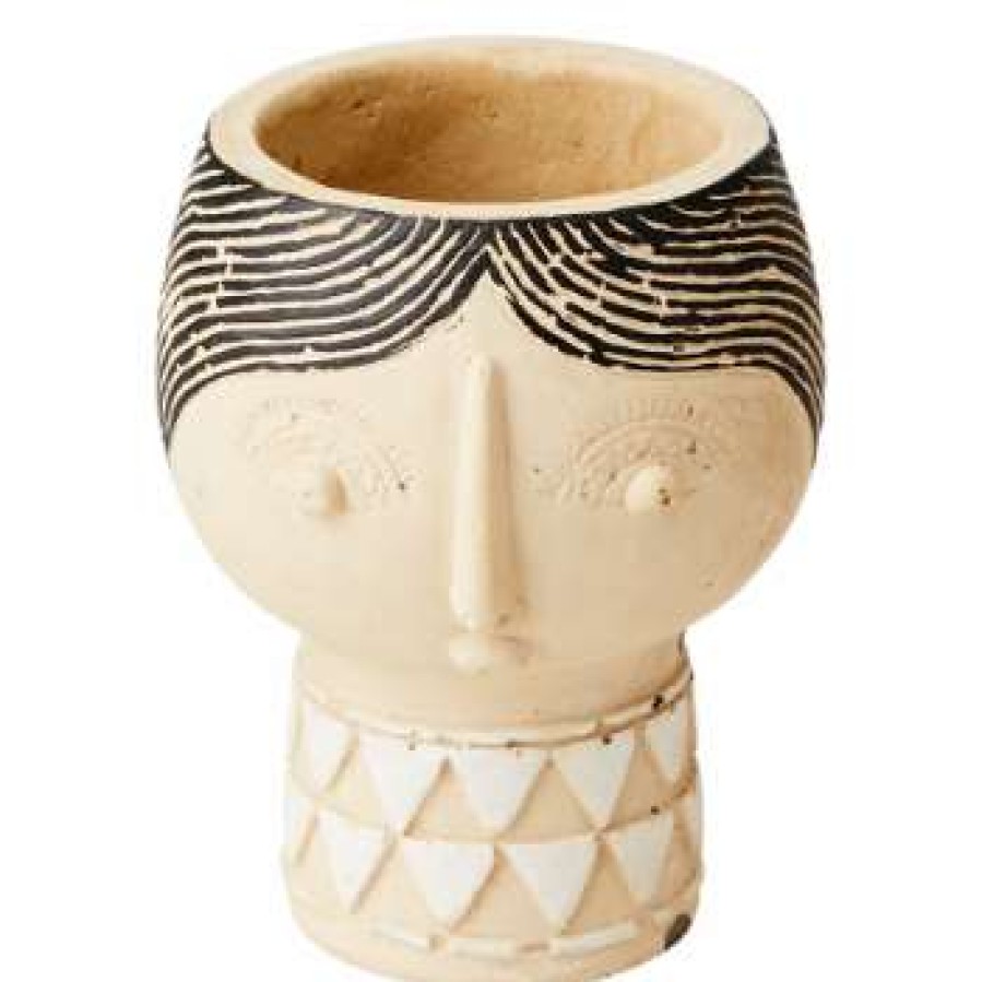 Homewares * | Affari Camille Flower Pot Xs Beige