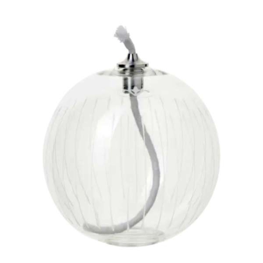 Homewares * | Affari Lampe A Huile En Verre