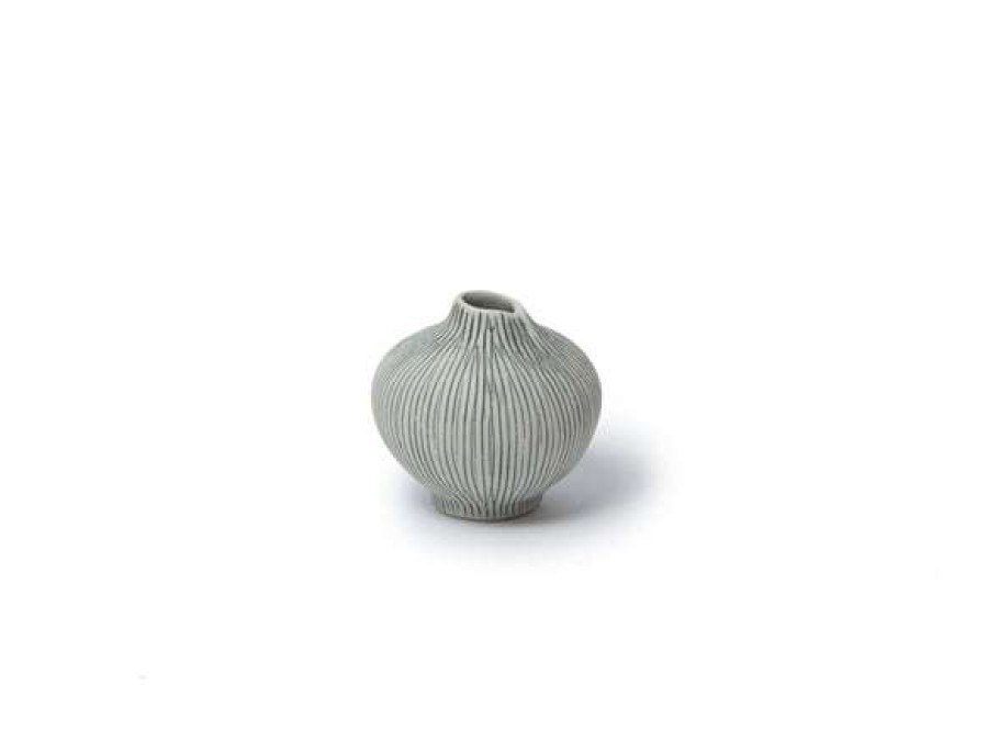 Homewares * | Lindform Grey Line Vase Small