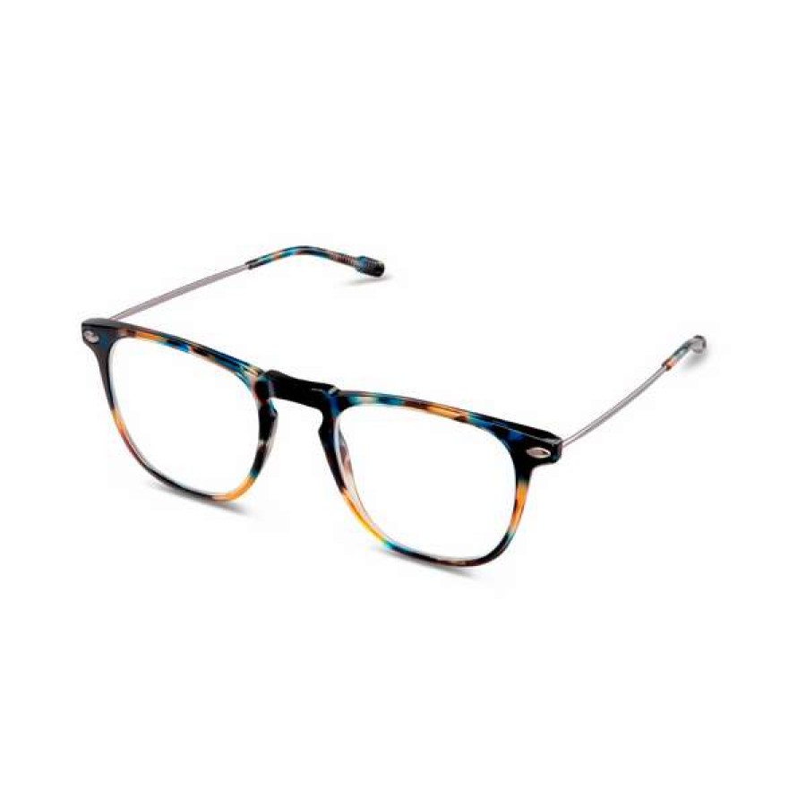 Womens * | Nooz Blue Light Glasses +2.5 Dark Tortoise Dino With Case Nooz